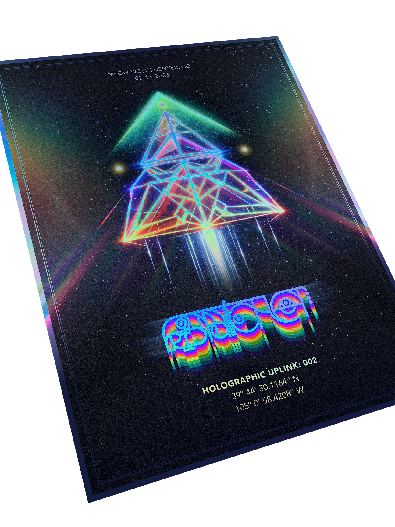 Meow Wolf Danceportation Poster